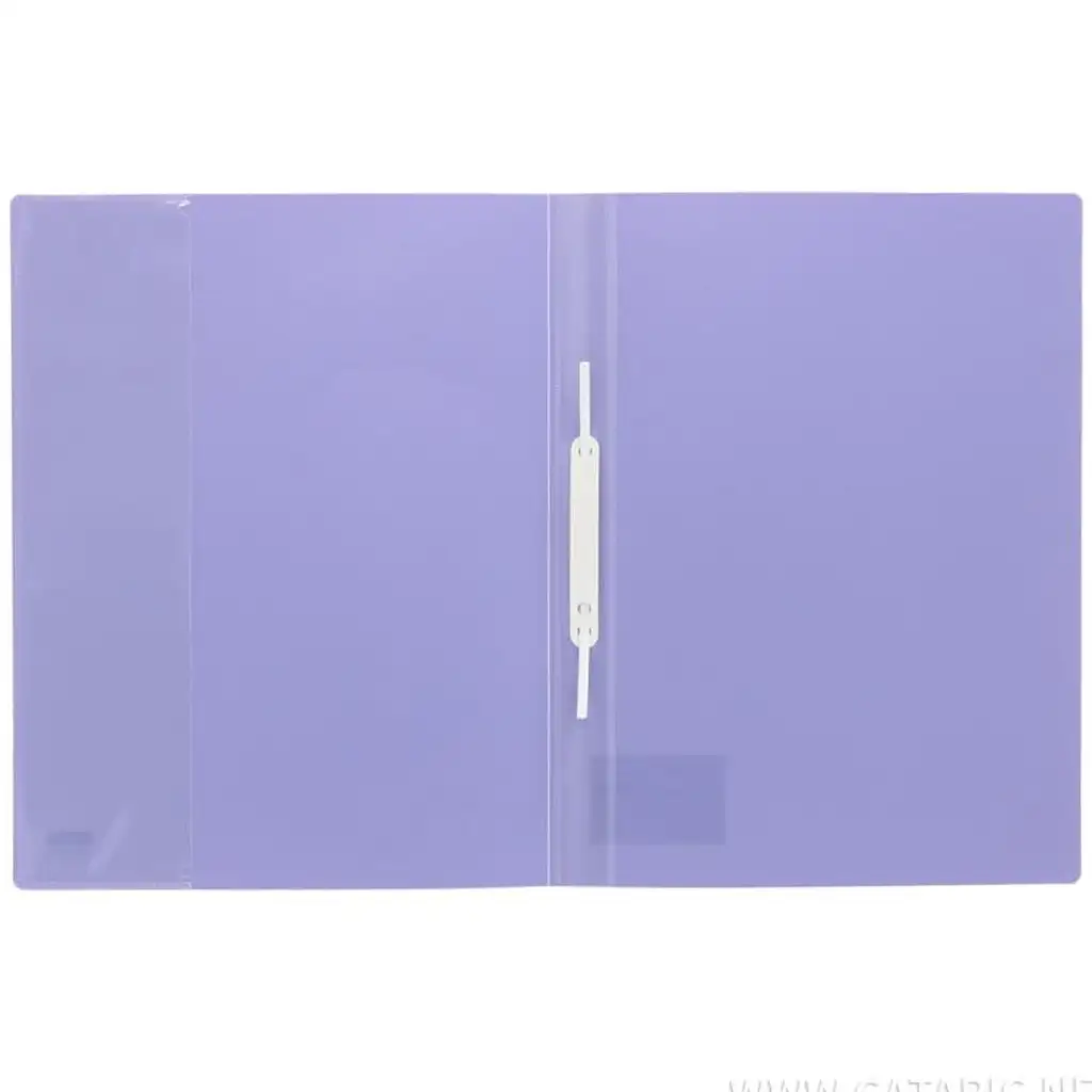 Spirit: Lefűző mappa kártyatartóval pasztell lila színben A4 kép 2