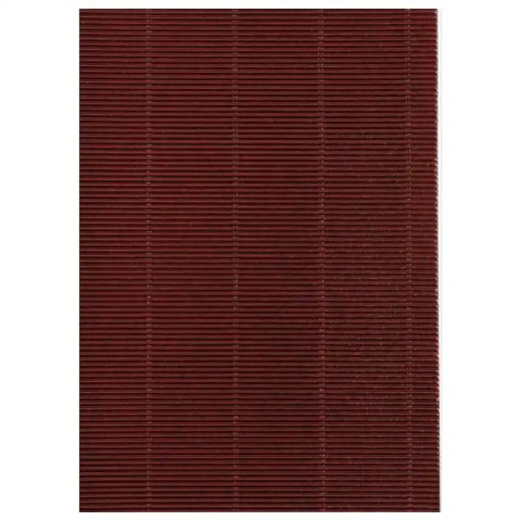 Spirit: Metál bordó 3D dekor hullámpapír A4-es