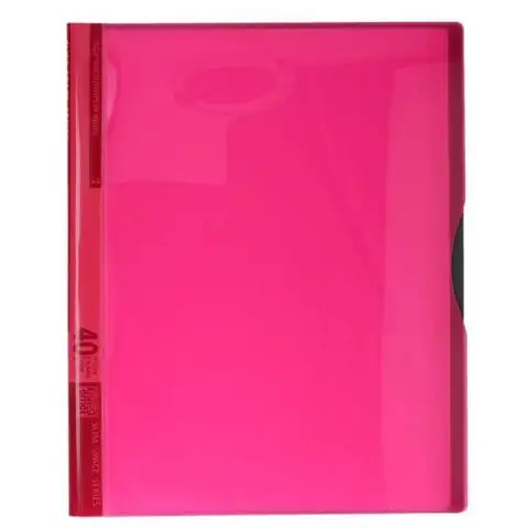 Spirit: Neon piros bemutató mappa 40 zsebes A4 kép 1