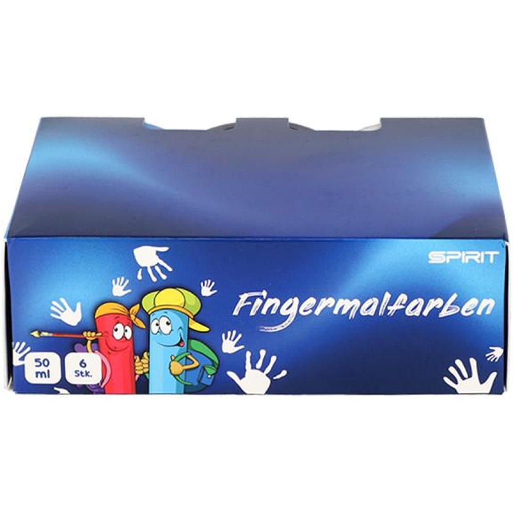 Spirit: Ujjfesték szett 6x50ml kép 1