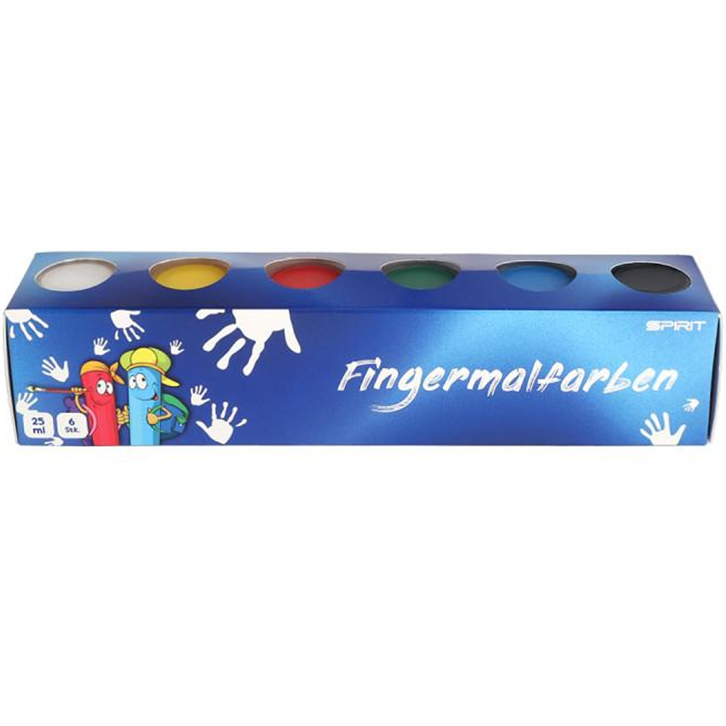 Spirit: Ujjfesték szett 6x25ml kép 1