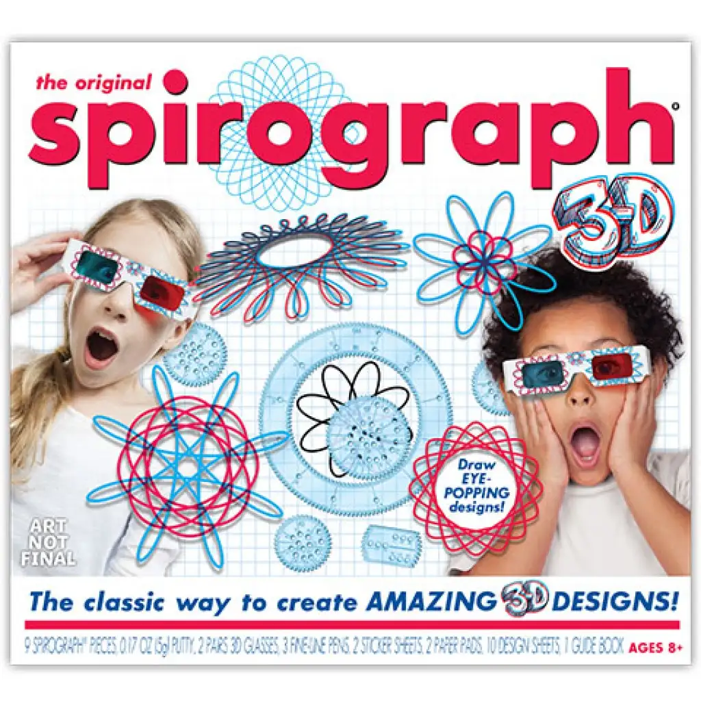 Spirograph 3D rajzoló szett