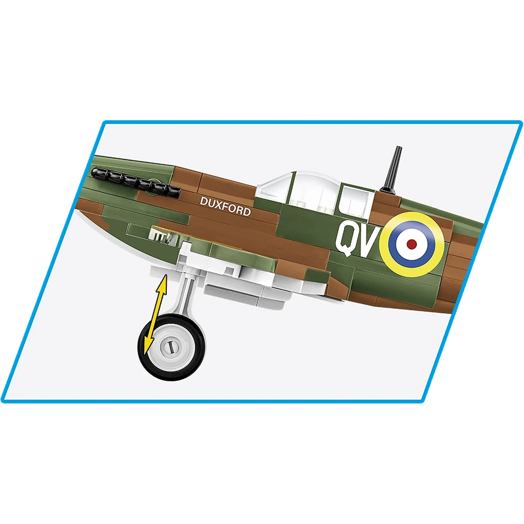 COBI: Spitfire Mk I N3200 Imperial War Museum Duxford repülő építőjáték (5868) kép 5