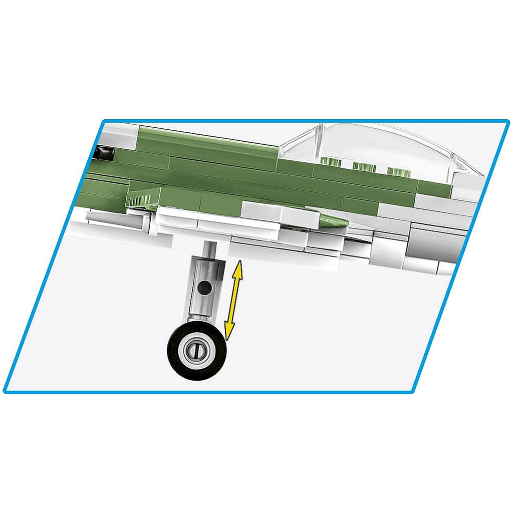 COBI: Spitfire Mk XVI Bubbletop építőjáték (5865) kép 3