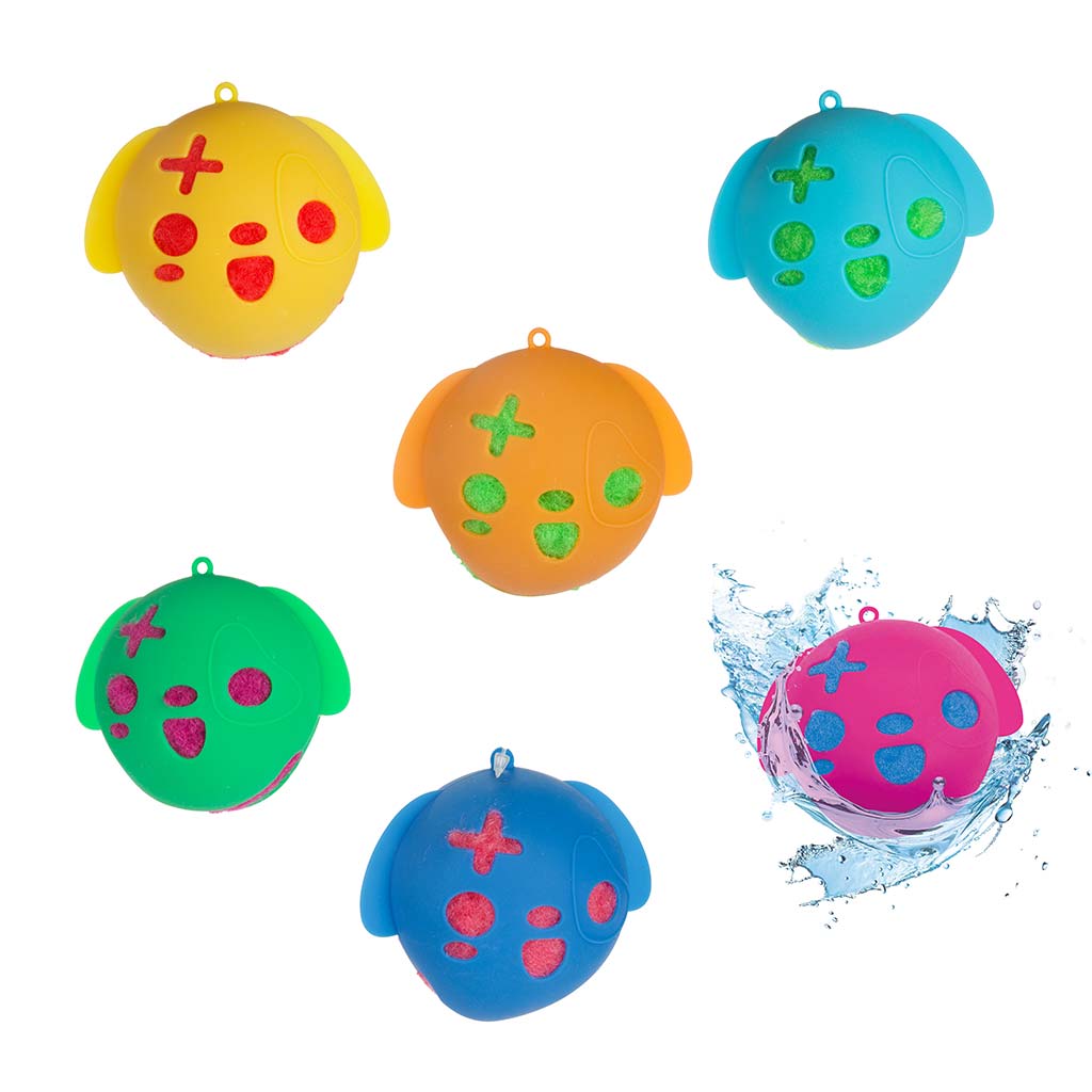 Splash Újrahasználható vízibomba labda 6cm többféle változatban 1db kép 2