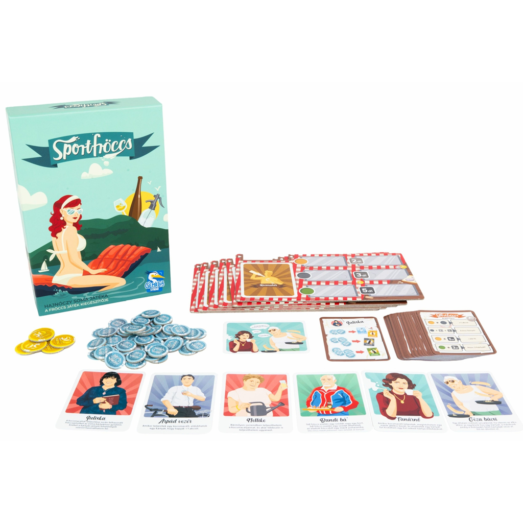 Fröccs: Sportfröccs társasjáték kiegészítő kép 2