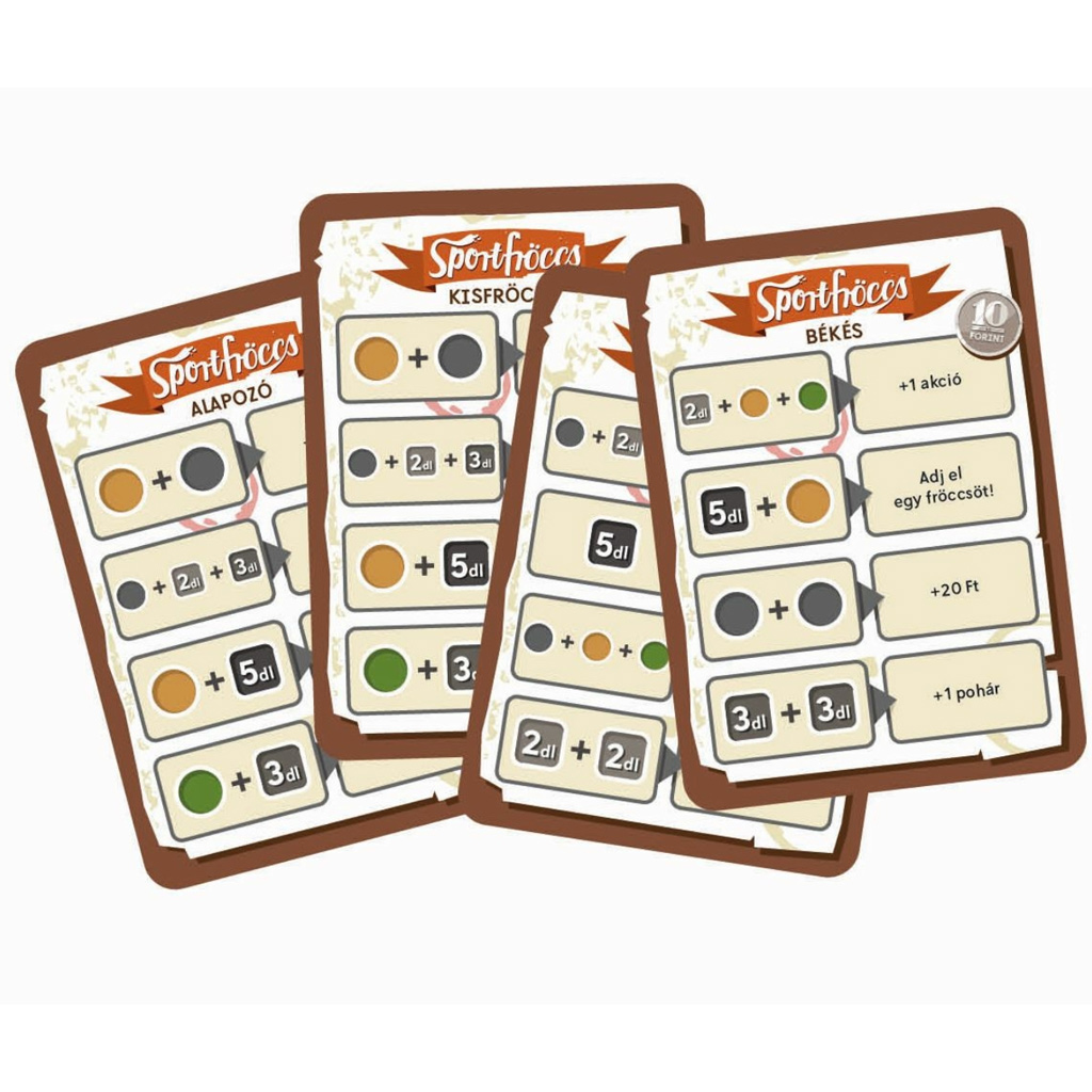 Fröccs: Sportfröccs társasjáték kiegészítő kép 6