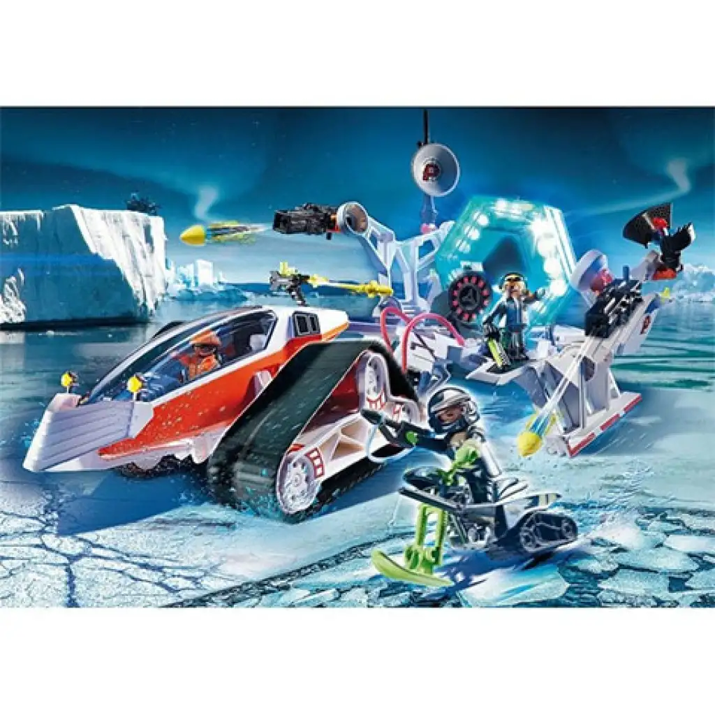 Playmobil: Top Agents - SPY TEAM Kommandószánkója (70230) kép 3