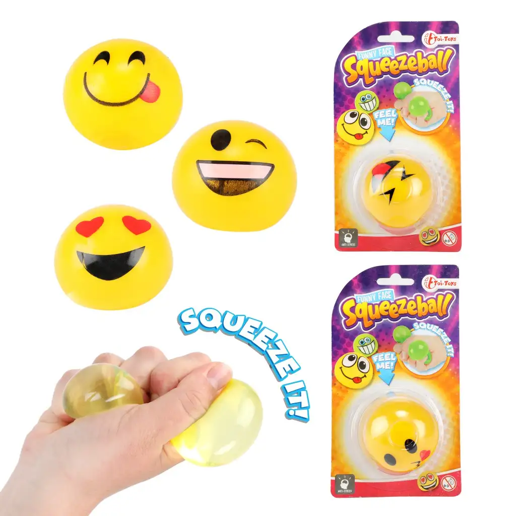 Squeezeball Emoji labda többféle változatban 1db kép 2