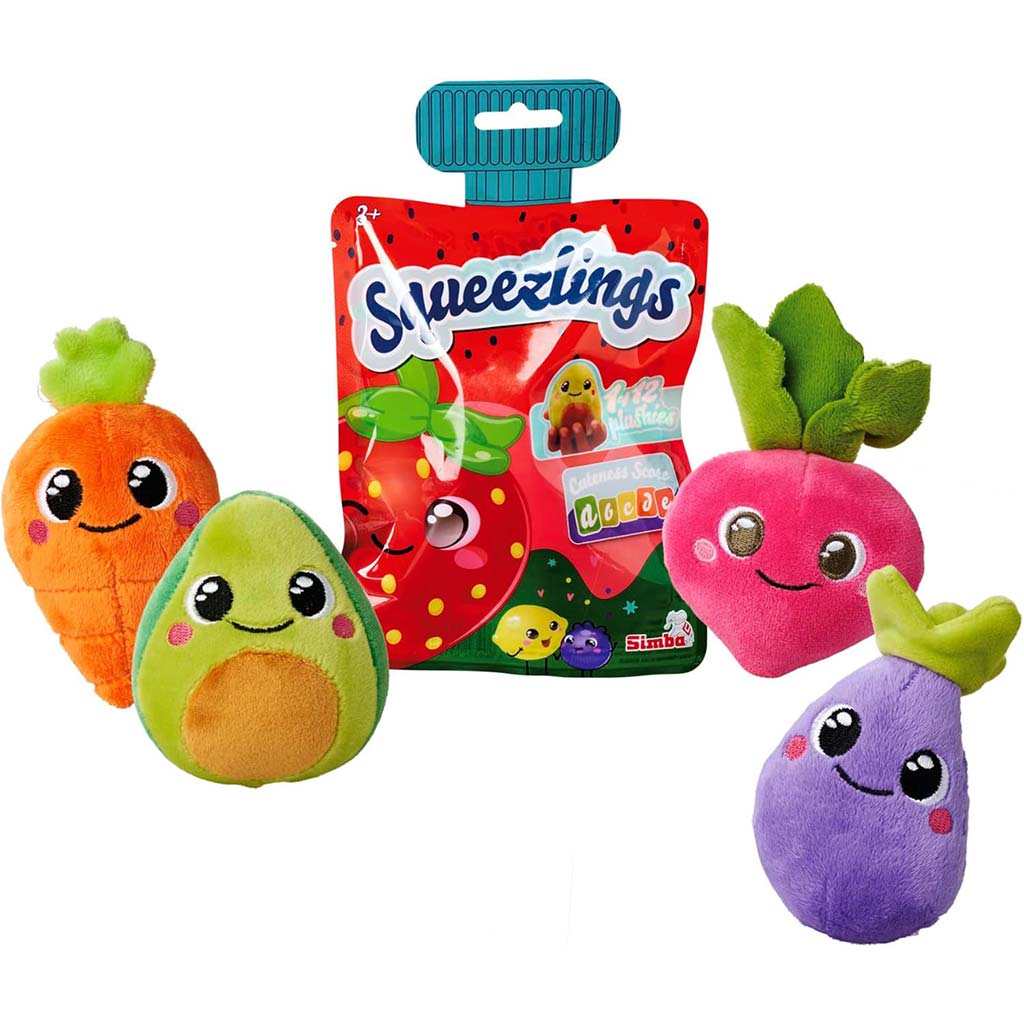 Squeezlings gyűjthető plüssfigurák - Simba Toys