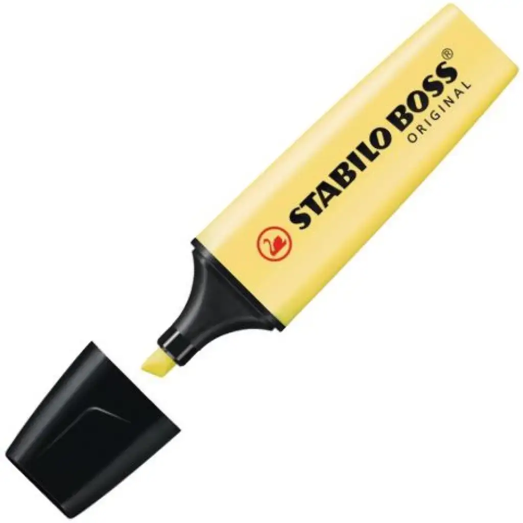 Stabilo: BOSS Original Pasztell szövegkiemelő vanília színben 2-5mm-es kép 2