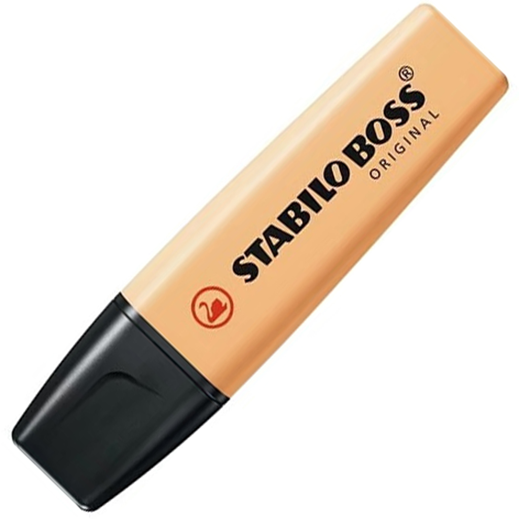 Stabilo: BOSS szövegkiemelő pasztell narancssárga 2-5mm kép 1