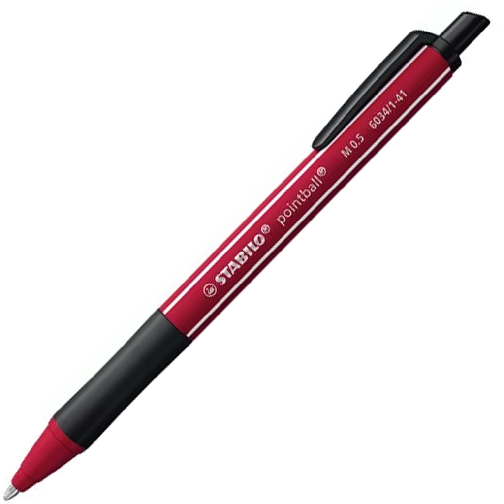 Stabilo: NatureCOLORS Wildflowers Edition kék golyóstoll burgundi színben kép 1