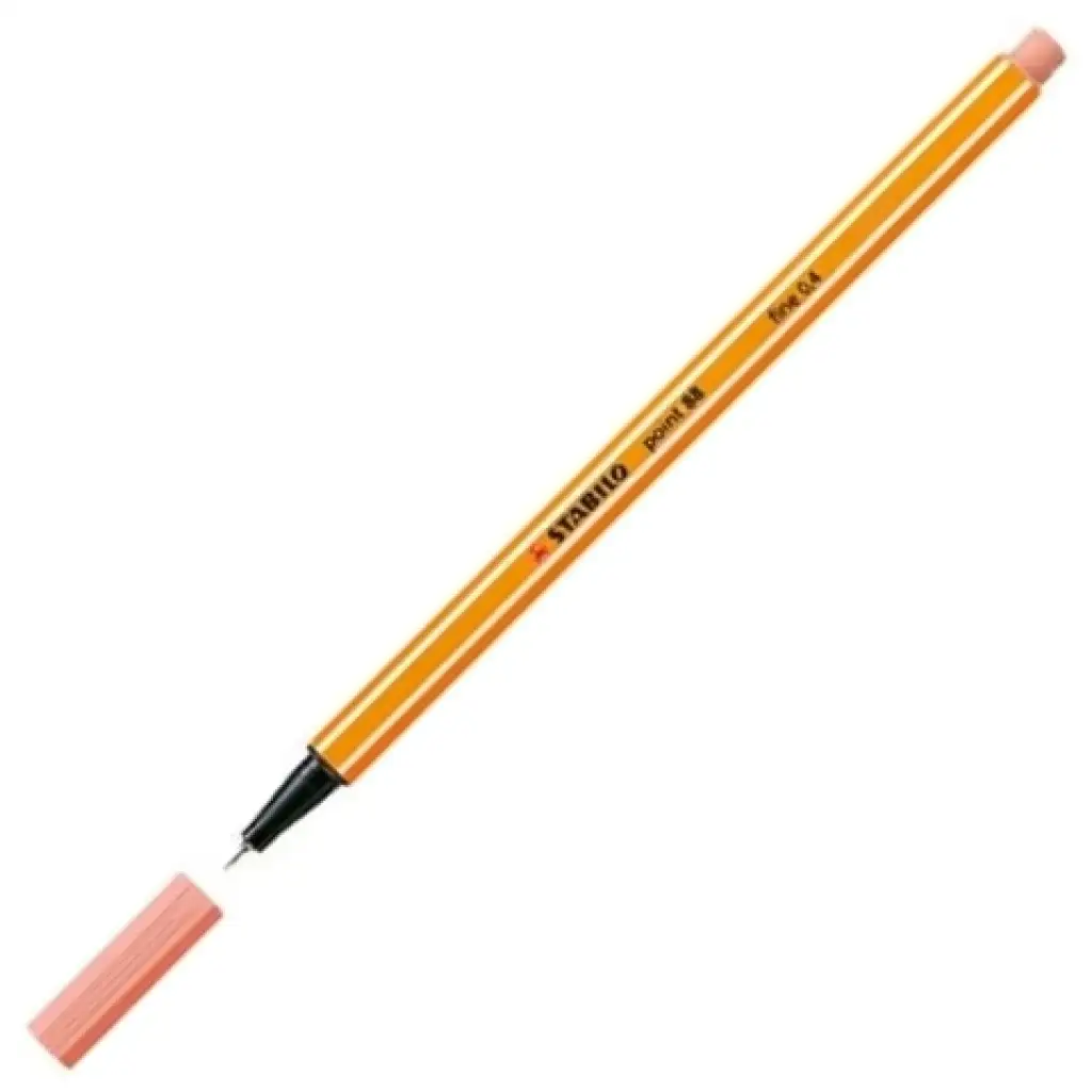 Stabilo: Point 88 tűfilc 0,4mm-es halvány barack színben kép 2