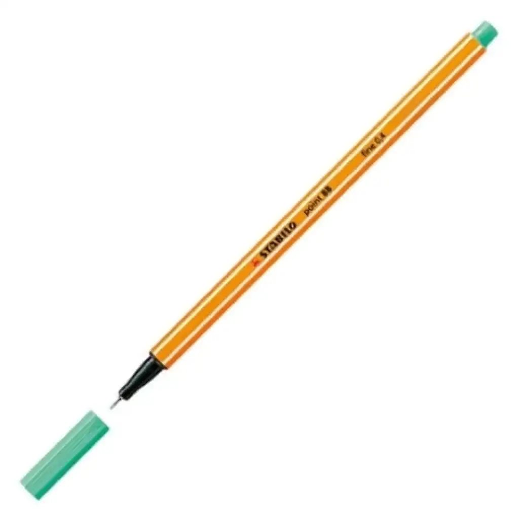 Stabilo: Point 88 tűfilc 0,4mm-es jég zöld színben kép 2