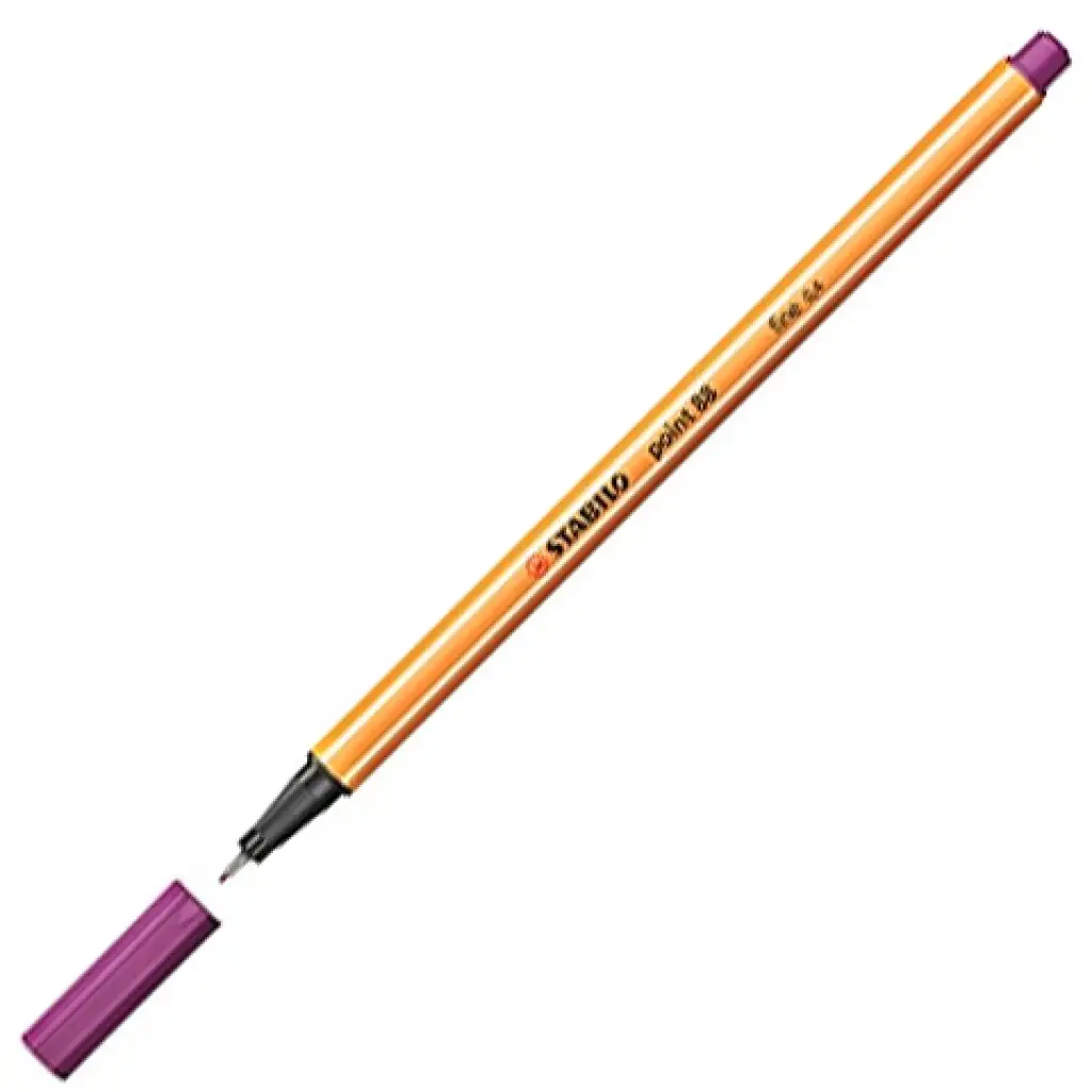 Stabilo: Point 88 tűfilc bíbor színben 0,4mm kép 2