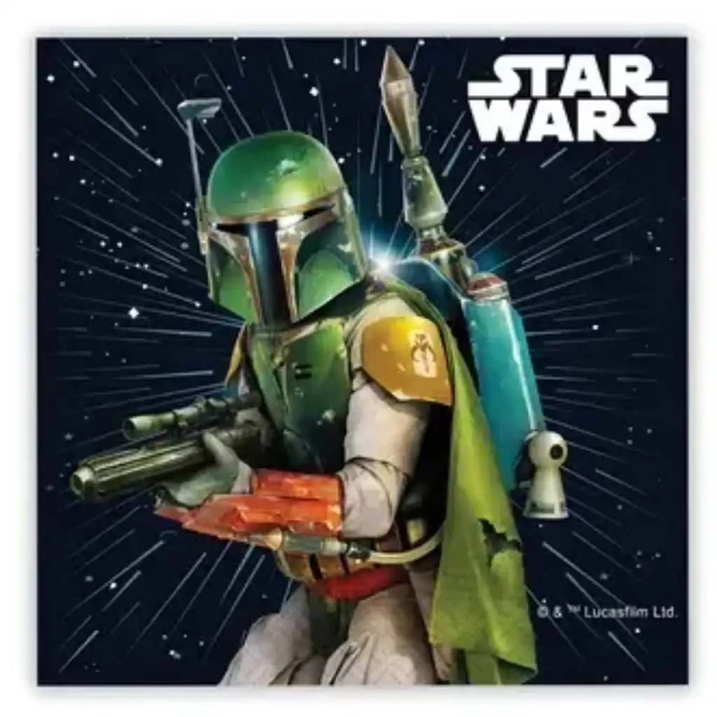 Star Wars papírszalvéta szett – 2 rétegű, 33x33 cm, 20db