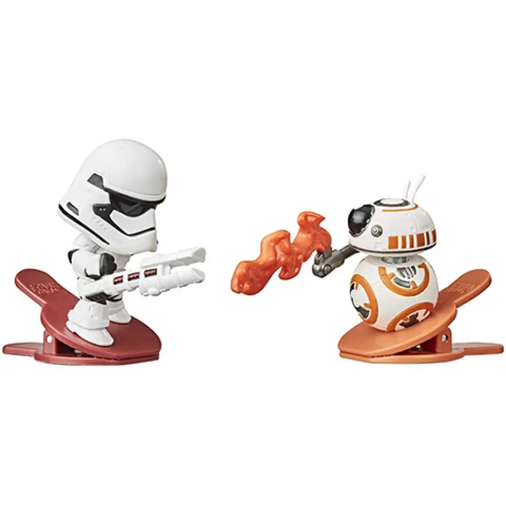 Star Wars Battle Bobblers BB-8 vs Stormtrooper csipeszes figura - Hasbro kép 2