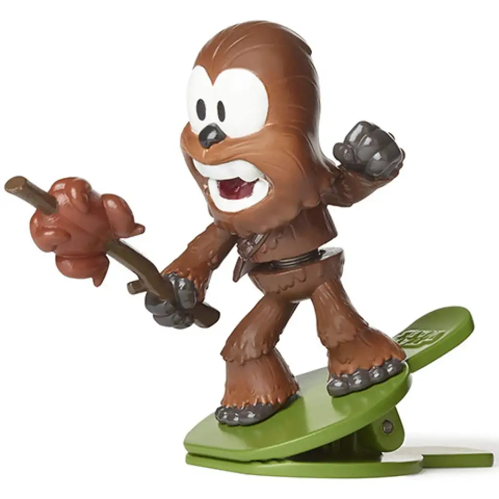 Star Wars Battle Bobblers Porgs vs Chewie csipeszes figura - Hasbro kép 3