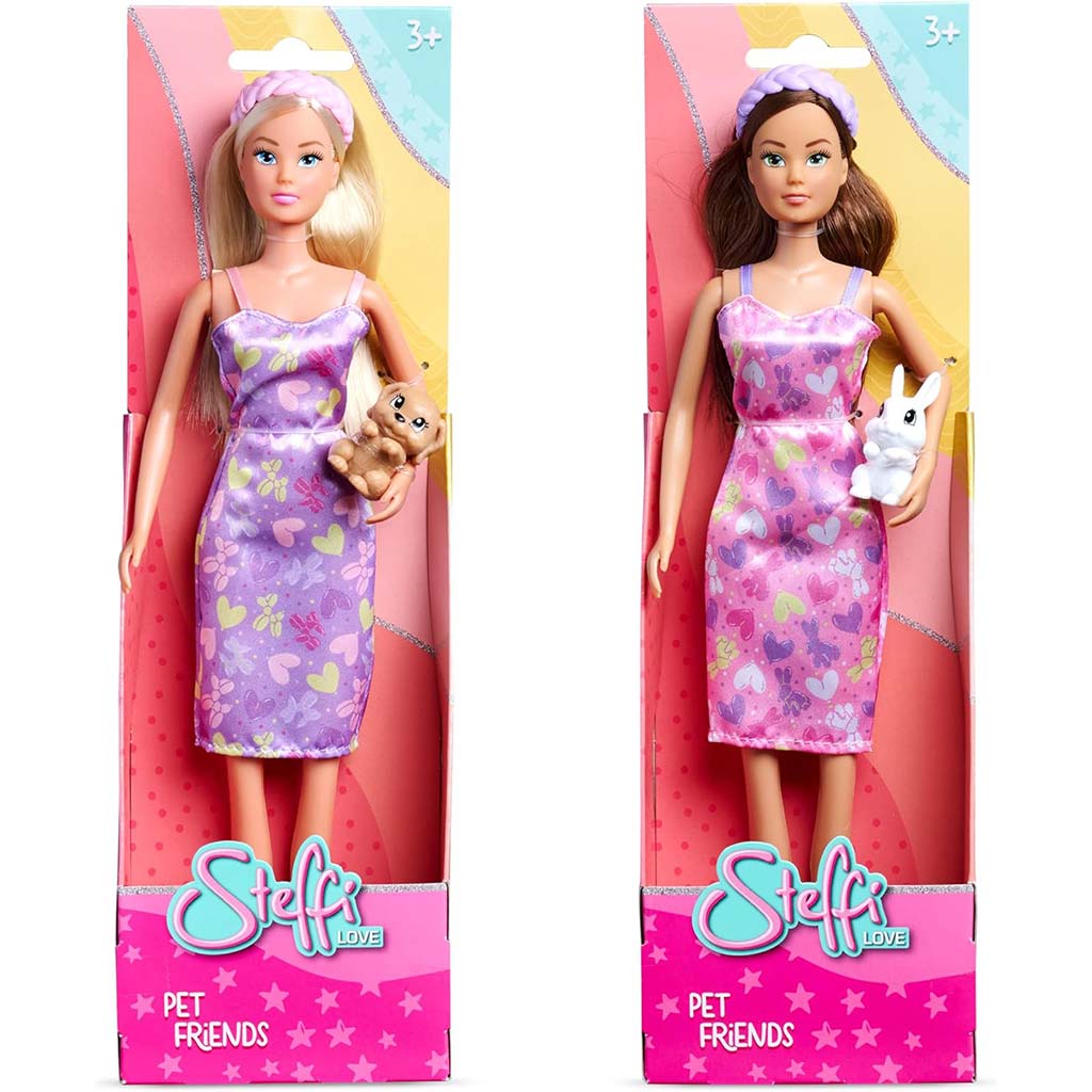 Steffi Love: Steffi baba házi kiskedvenccel többféle változatban - Simba Toys