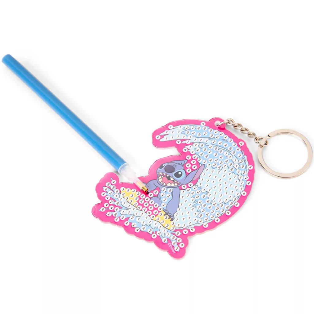 Canenco: Stitch gyémántfestés kulcstartó kép 3