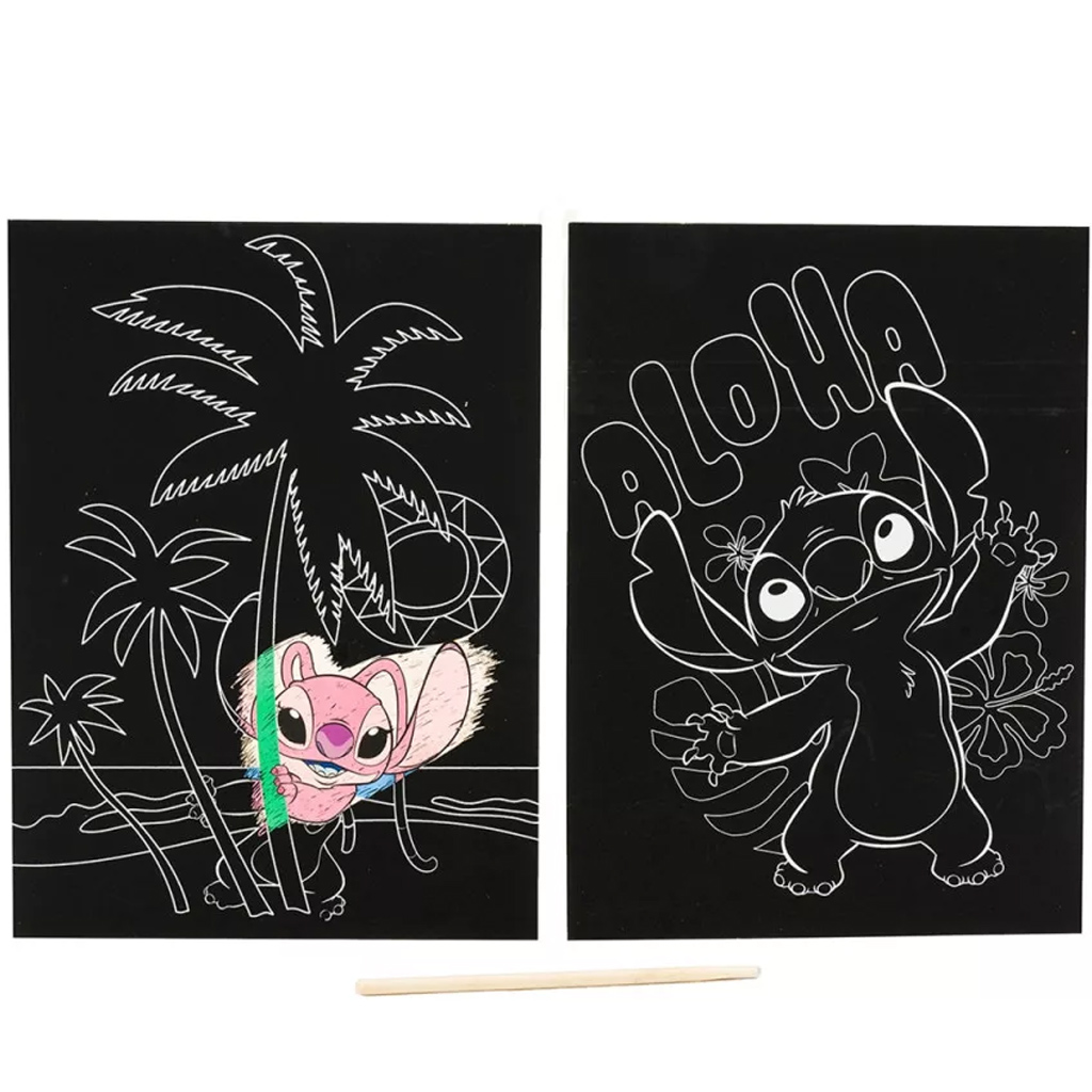 Canenco: Stitch képkarc poszter, 29x15 cm, 2 db-os kép 3