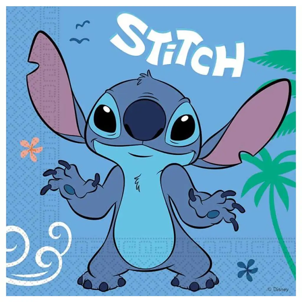 Disney Stitch 2 rétegű papírszalvéta 20db-os csomag