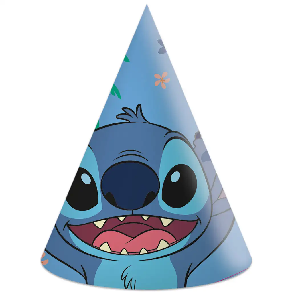 Disney Stitch party kalap 6db-os szett