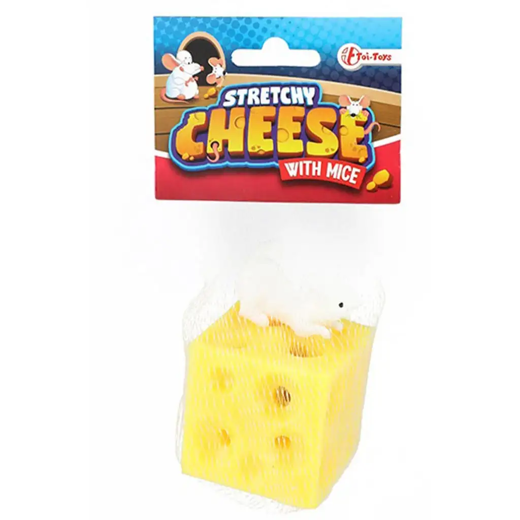 Stretchy Cheese bujkáló kisegér kétféle változatban 1db