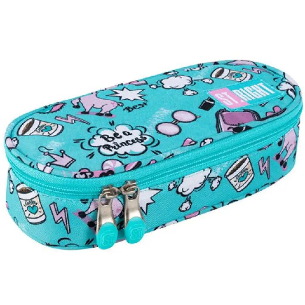 St.Right pasztell lámás ovális tolltartó