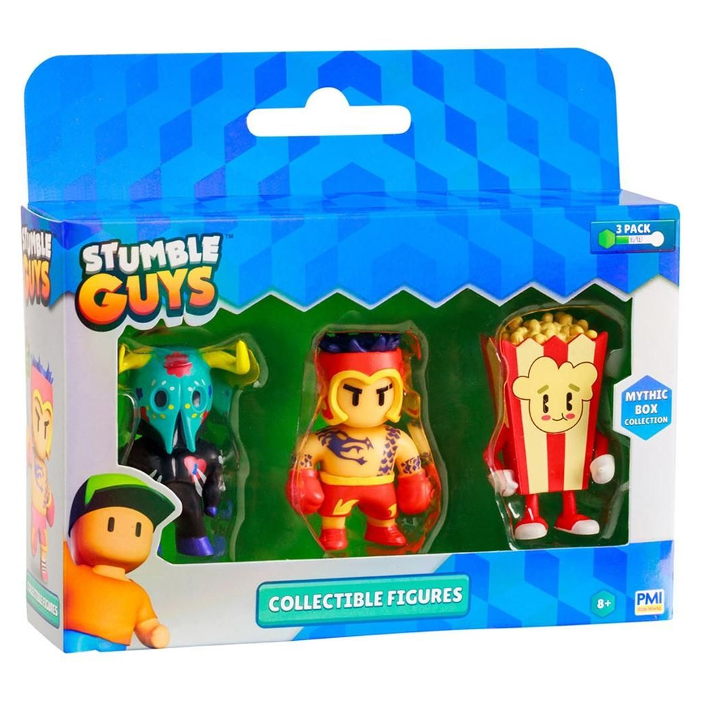Stumble Guys 3db-os mini figura csomag többféle változatban 3. sorozat 1db kép 2