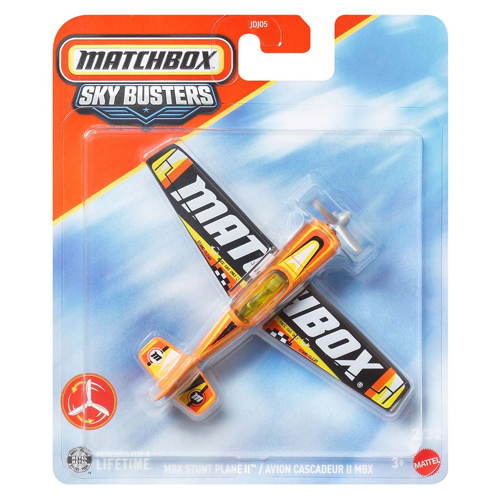 Matchbox Sky Busters: Stunt Plane II repülő modell 1/64 - Mattel