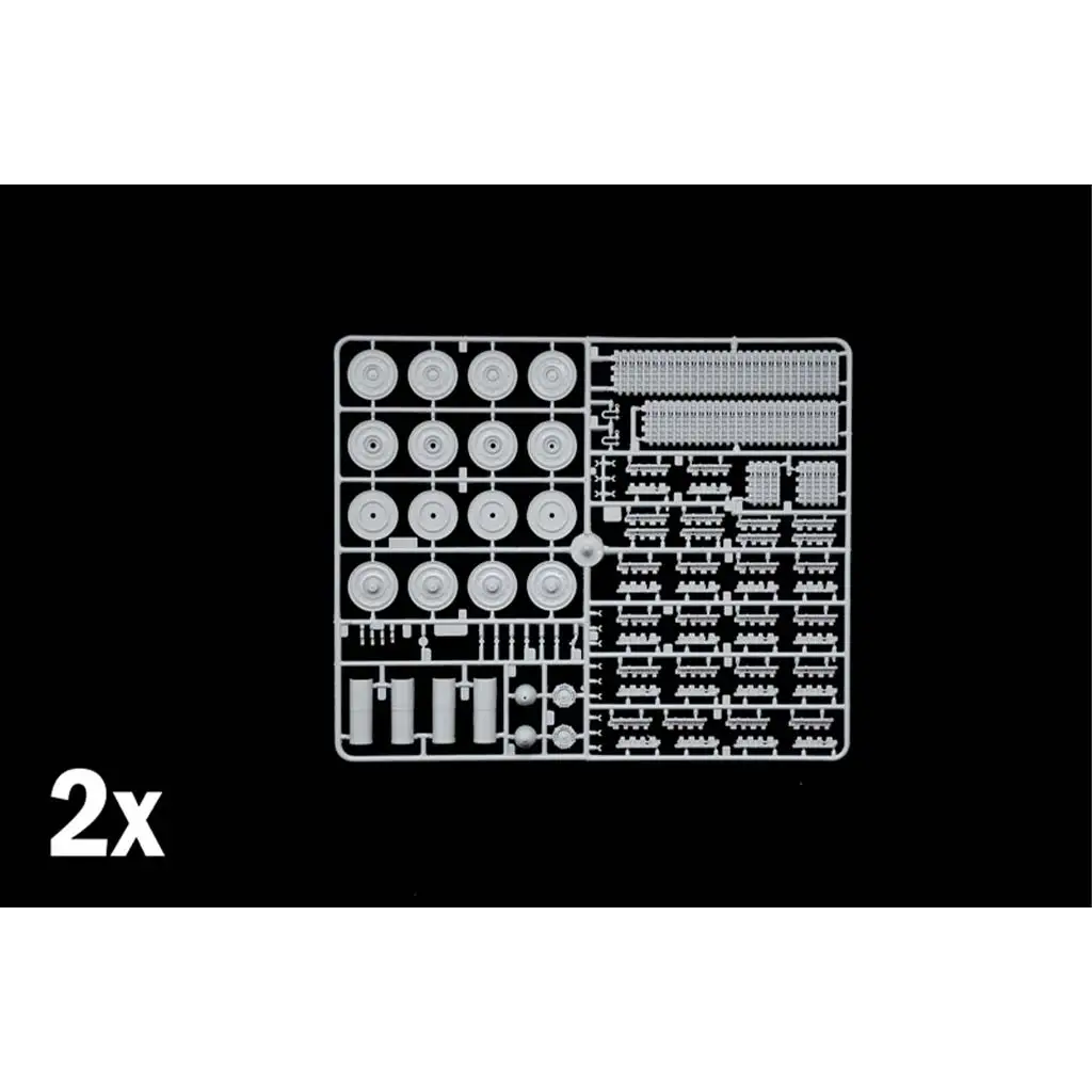 Italeri 1/35 38 cm RW 61 auf STURMMORSER TIGER tank makett kép 6
