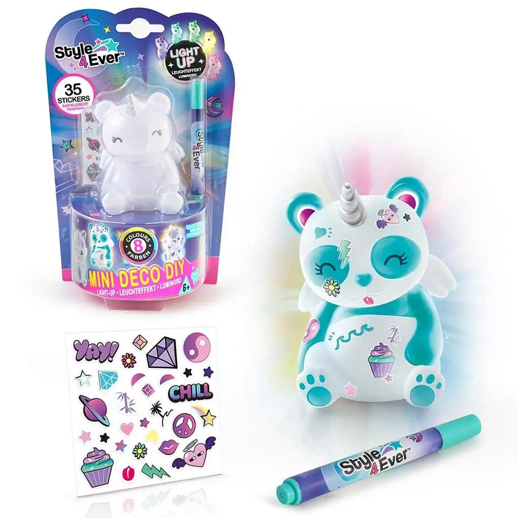 Style 4 Ever: Díszítsd fel! Mini deko világító figura többféle változatban 1db kép 2