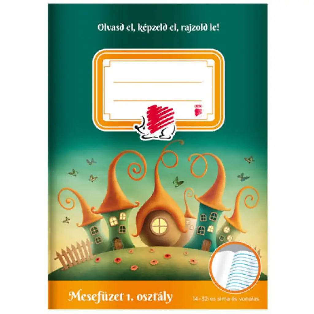 ICO: SÜNI első osztályos mesefüzet A/5-ös 14-32-es vonalazással