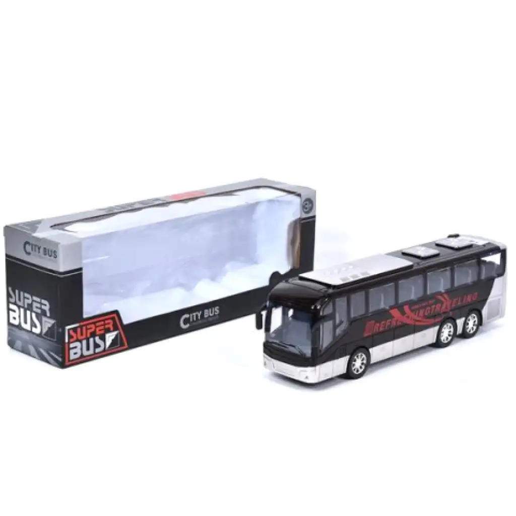 City Bus turistabusz fekete-fehér