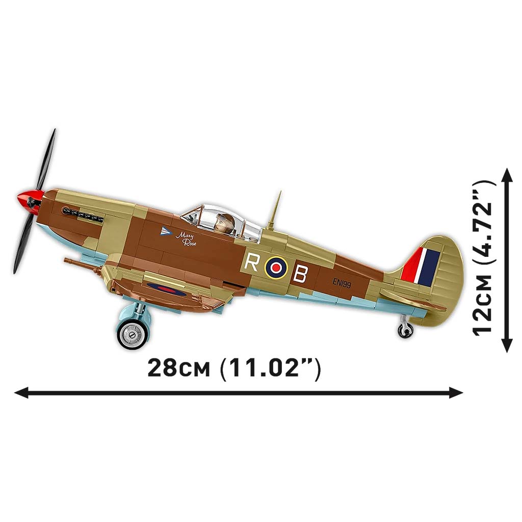 COBI: Supermarine Spitfire Mk. IXe repülőgép építőjáték (5764) kép 8