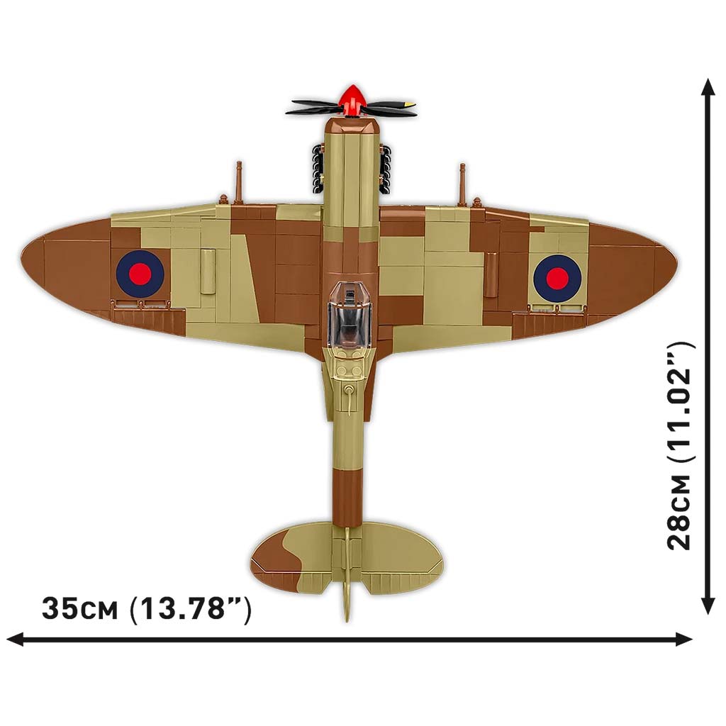 COBI: Supermarine Spitfire Mk. IXe repülőgép építőjáték (5764) kép 9