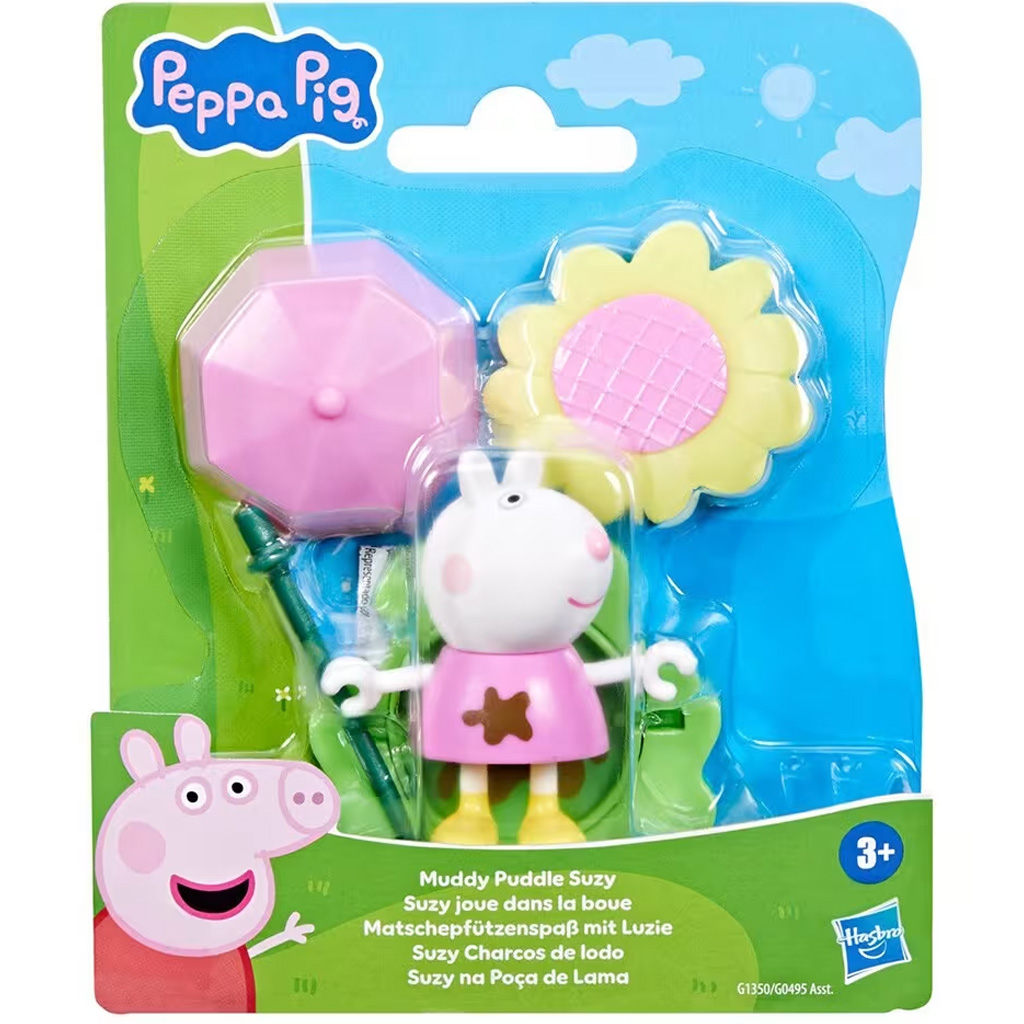 Peppa Malac: Sáros pocsolyás barátok - Suzy játékfigura - Hasbro