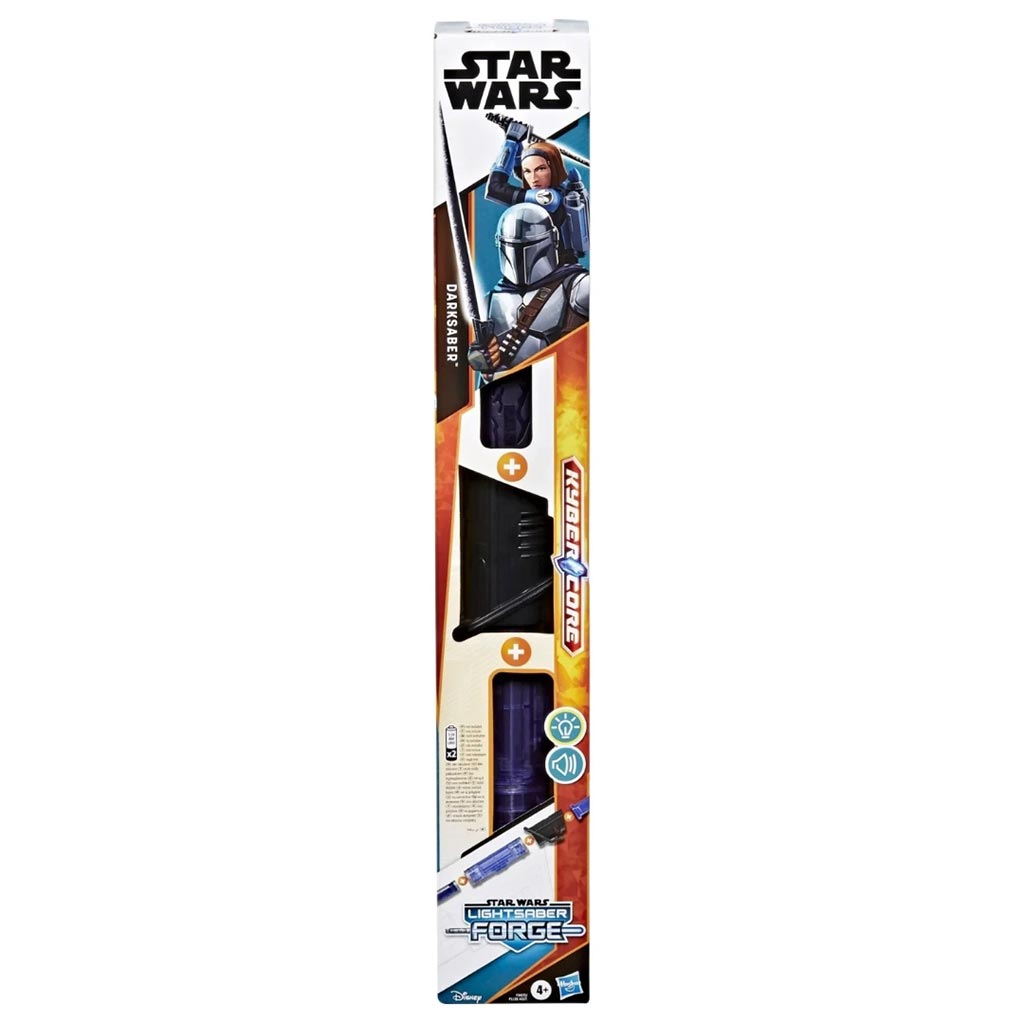 Star Wars Lightsaber Forge: Darksaber nyitható elektronikus fénykard fénnyel és hanggal - Hasbro kép 1