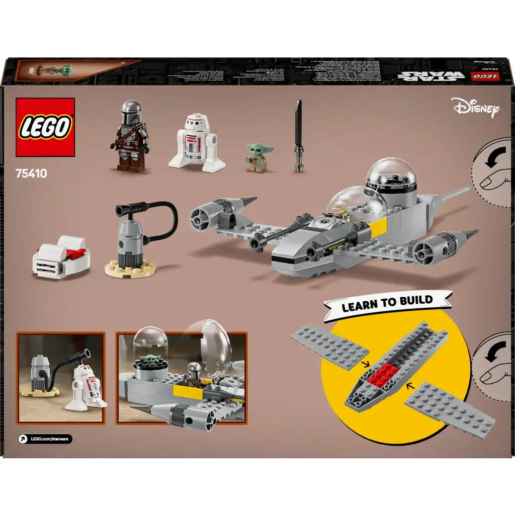 LEGO® Star Wars™: Mando és Grogu N1-es vadászgépe (75410) kép 2