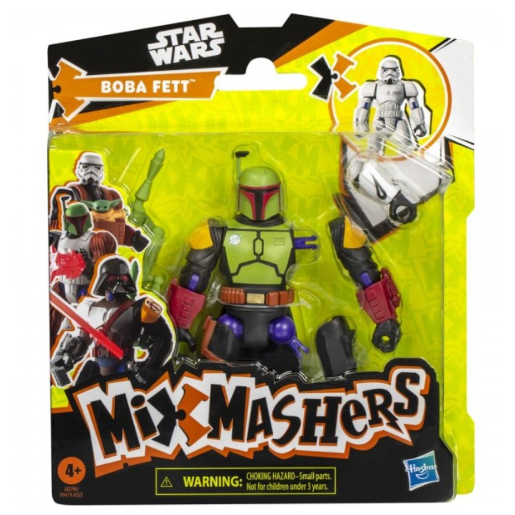 Star Wars: Mix Mashers Boba Fett figura szett kiegészítőkkel – Hasbro