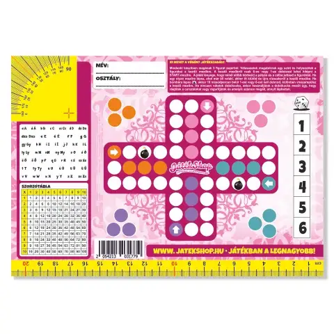 SweetShop lányos 6 az 1-ben órarend kép 2