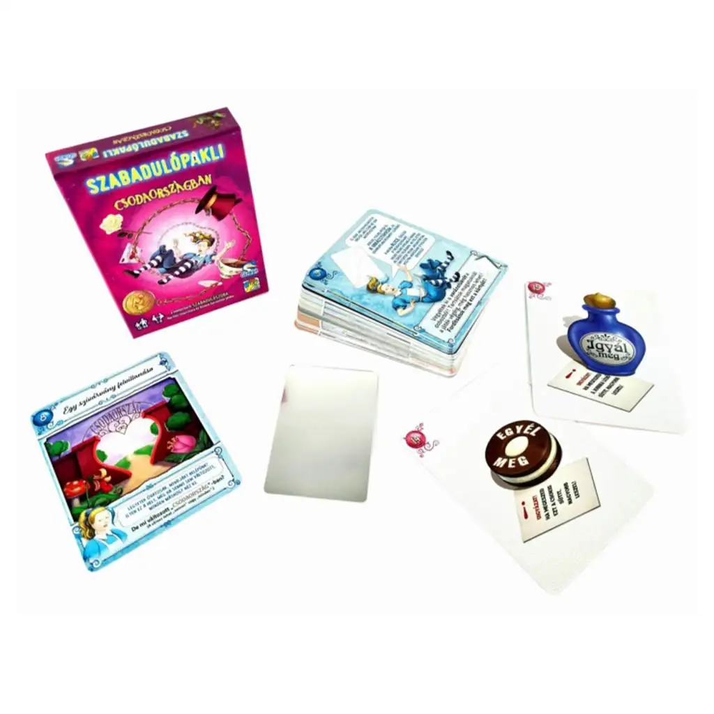 Szabadulópakli - Csodaországban társasjáték kép 2