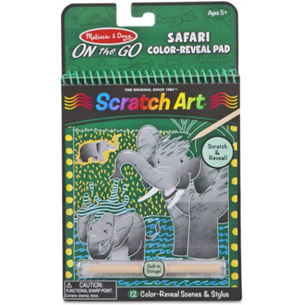 Szafari képkarc füzet - Melissa & Doug