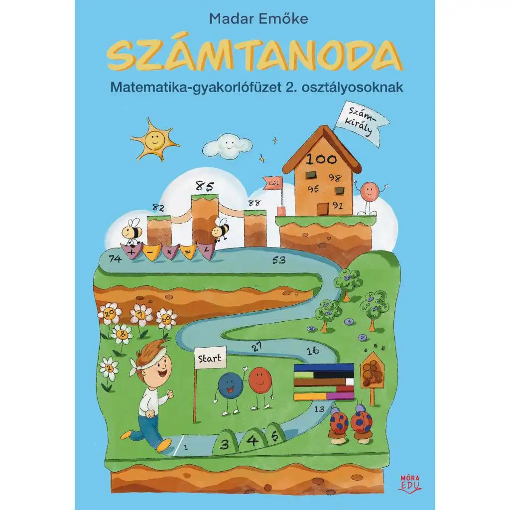 Móra: Számtanoda Matematika-gyakorlófüzet 2. osztályosoknak