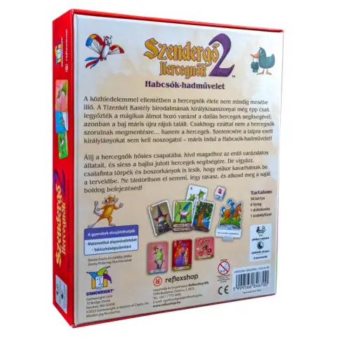 Szendergő hercegnők 2: Habcsók-hadművelet társasjáték kép 5