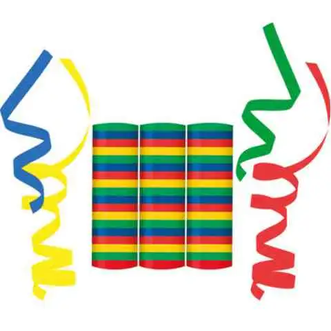 Szerpentin 4 színben 3x18db