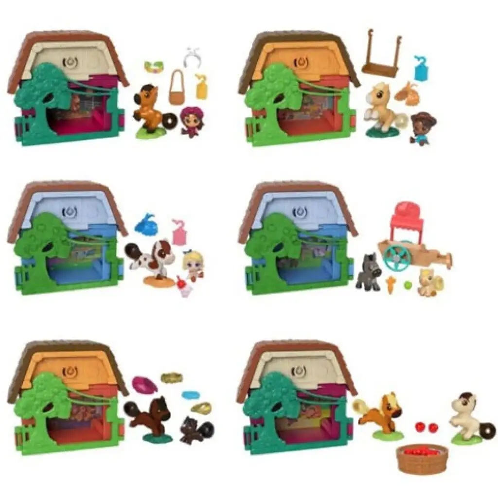 Szilaj: Pónik és barátaik pajtában 2. szorozat meglepetés csomag - Mattel kép 2