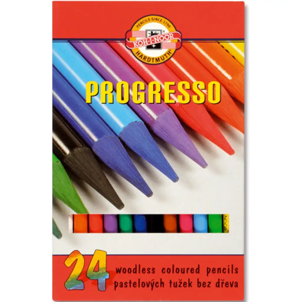 ICO: Progresso pasztellceruza 24db Koh-I-Noor kép 1